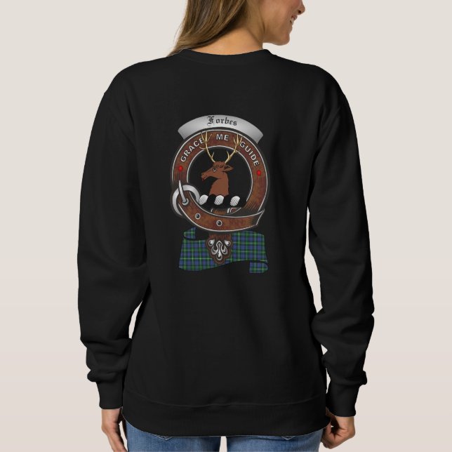 Forbes Clan Badge Women's Sweatshirt (Back)