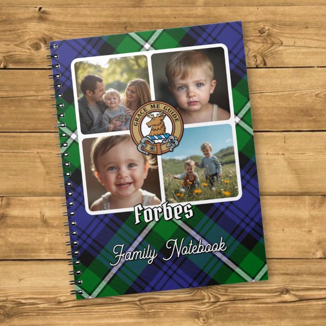 Forbes Family Photo Collage Notebook (Creator Uploaded)