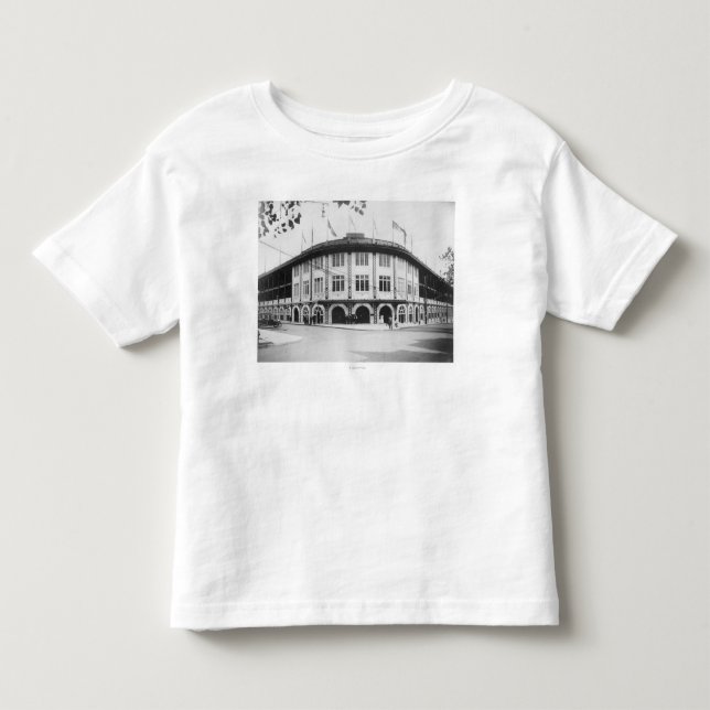 Forbes Field Stadium Pittsburgh Baseball Toddler T-Shirt (Front)