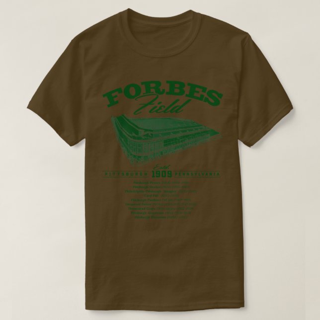Forbes Field T-Shirt (Design Front)