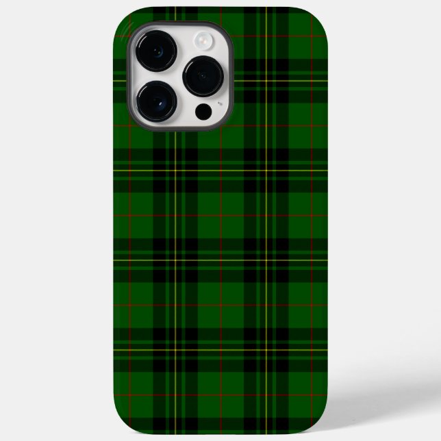 Forbes tartan green black plaid Case-Mate iPhone case (Back)