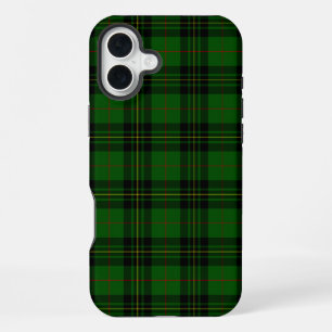 Forbes tartan green black plaid iPhone 16 plus case