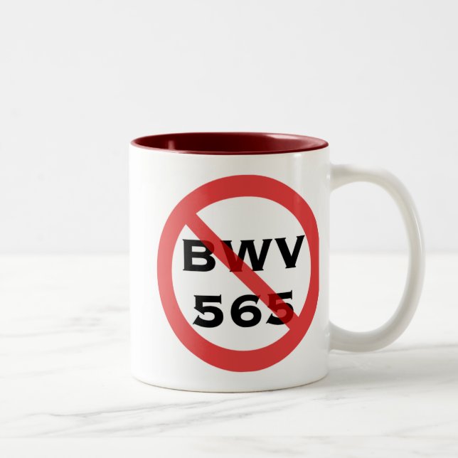 Forbidden BWV 565 mug (Right)