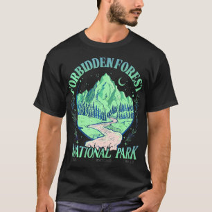 Forbidden Forest National Park Wizard Bookish Fant T-Shirt