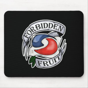 Forbidden Fruit Stupid Teen Challenge Tattoo Pod  Mouse Pad