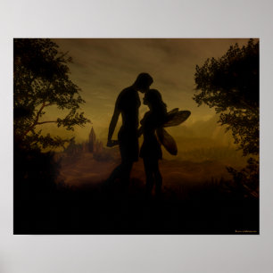 Forbidden Love Canvas Print by Julie Fain