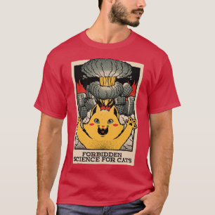 Forbidden Science For Cats by Tobe Fonseca T-Shirt