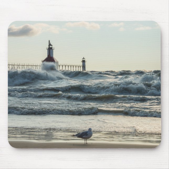 Force Behind Beauty Mouse Pad (Front)