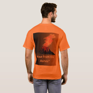 Force of Nature - Erupting Volcano Magma Art T-Shirt