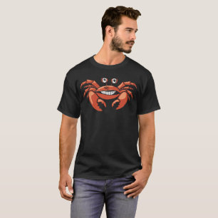 Forced Smiling Crab Summer T-Shirt