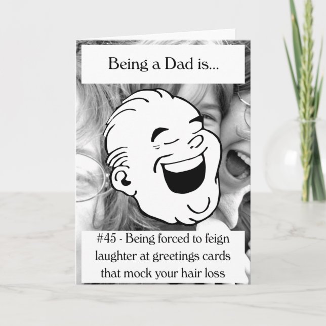 Forced to Feign Laughter Card (Front)