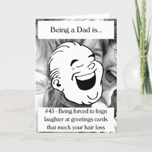 Forced to Feign Laughter Card