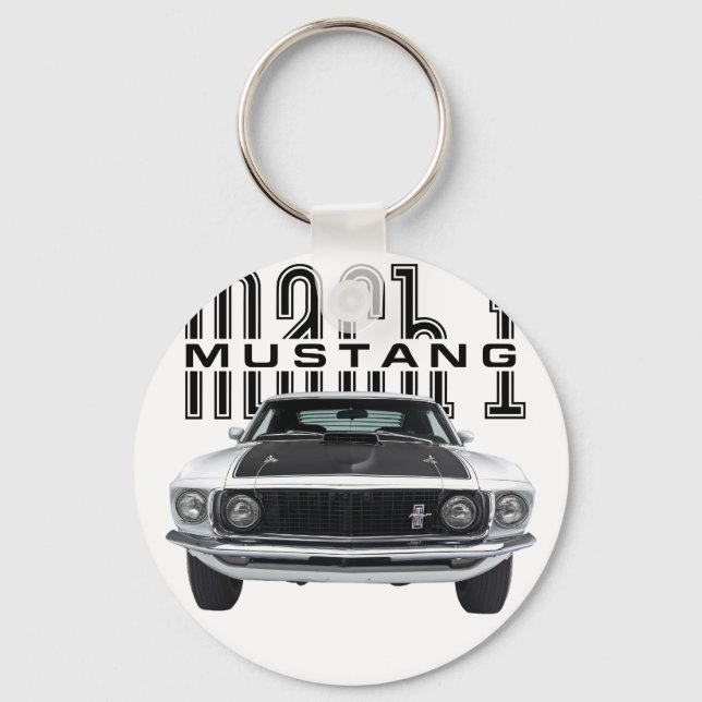 Ford Mustang '69 Mach 1 Key Ring (Front)