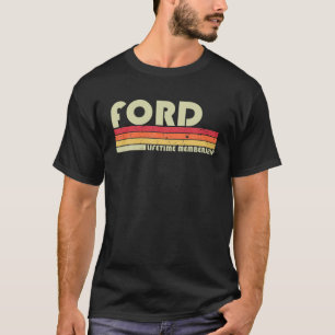 FORD Surname Funny Retro Vintage 80S 90S Birthday T-Shirt