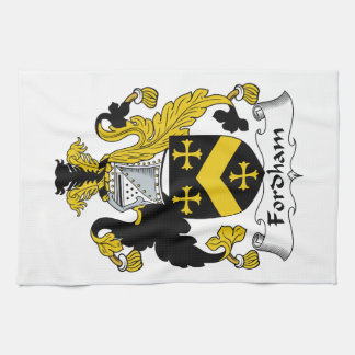 Fordham Family Crest Tea Towel