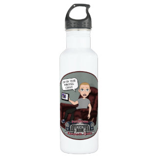 Fordman "I'm in the wrong chat!" Water Bottle