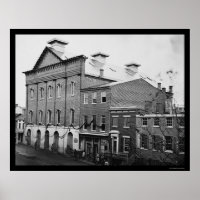Ford's Theatre, Scene of Lincoln's Death 1865