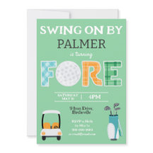 Fore, 4th Birthday Swing On By Party