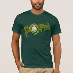 FORE! custom golf shirt - choose style & colour