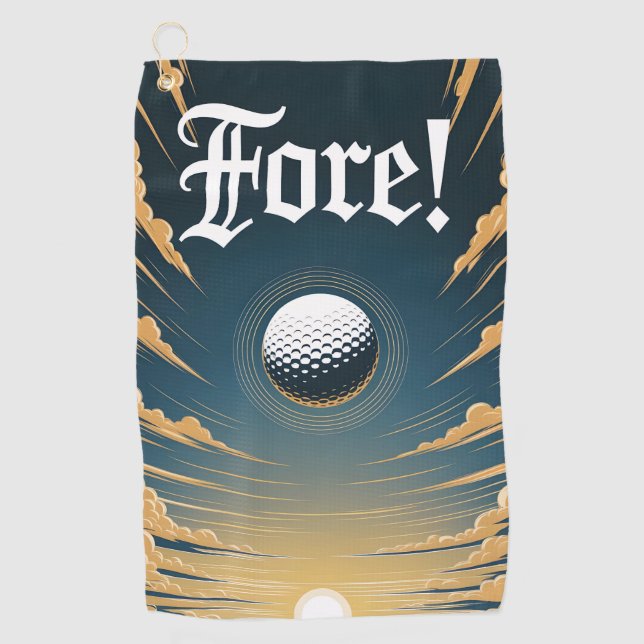 Fore Golf Towel (Front)