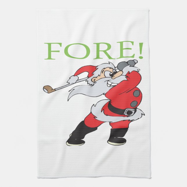 Fore Tea Towel (Vertical)