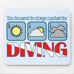 Forecast for Diving Mouse Pad