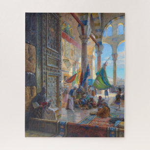 Forecourt of the Umayyad Mosque   Bauernfeind   Jigsaw Puzzle