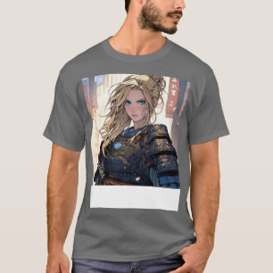 Foreign Lady Samurai anime T-Shirt