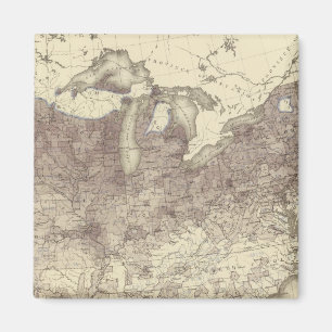 Foreign Parentage Proportion 1870 Magnet