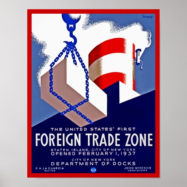 Foreign Trade Zone Poster (Front)