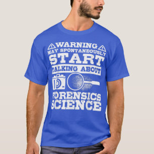 Forensic Investigation Murder Investigator Forensi T-Shirt