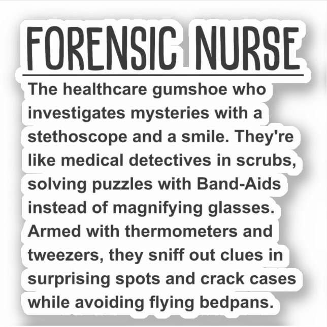 Forensic nurse (Front)