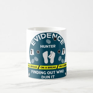 Forensic science criminalistics investigator coffee mug