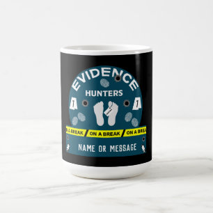 Forensic science criminalistics investigator coffee mug