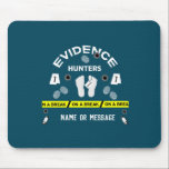 Forensic science criminalistics investigator   mouse pad<br><div class="desc">Forensic science, also known as criminalistics, [1] is the application of science to criminal and civil laws, mainly—on the criminal side—during criminal investigation, as governed by the legal standards of admissible evidence and criminal procedure. Forensic science is a broad field that includes; DNA analysis, fingerprint analysis, blood stain pattern analysis,...</div>