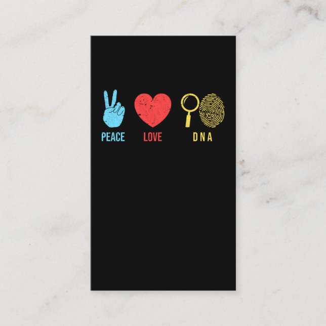 Forensic Science Criminology Forensics Scientists Business Card (Front)