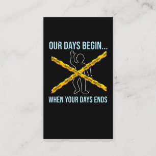 Forensic Science Detective Forensics Scientists Business Card