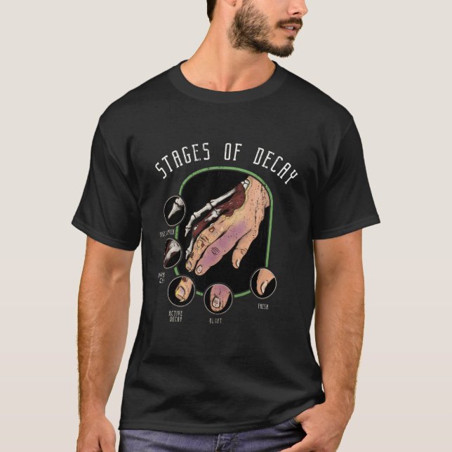Forensic Science Funeral Director Morgue Embalmer T-Shirt (Front)