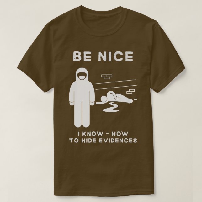 forensic science majors funny Premium  T-Shirt (Design Front)