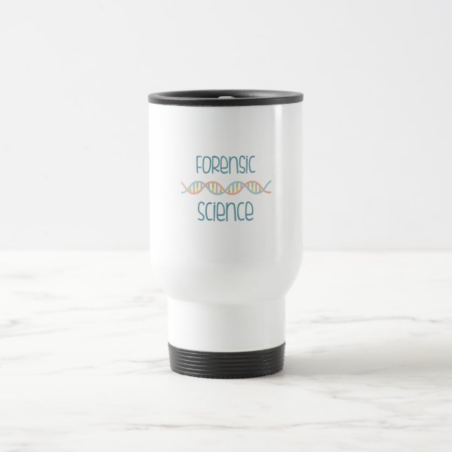 Forensic Science Travel Mug (Center)