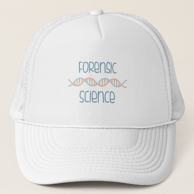 Forensic Science Trucker Hat (Front)