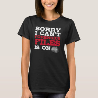 Forensic Scientist Crime Investigator  Forensic Sc T-Shirt