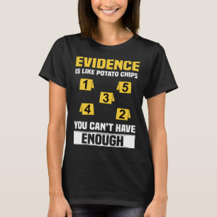 Forensic Scientist Criminology Coroner & Forensic  T-Shirt