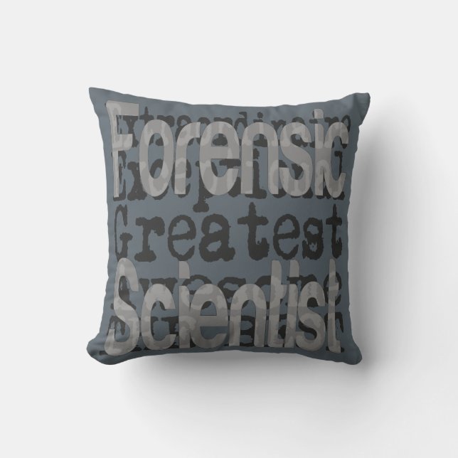 Forensic Scientist Extraordinaire Cushion (Front)