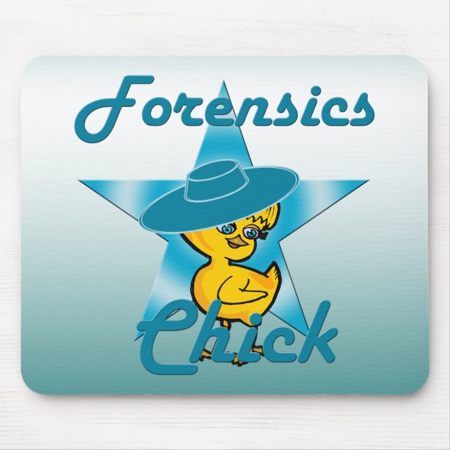 Forensics Chick #7 Mouse Pad (Front)