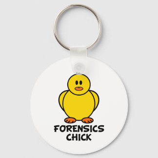 Forensics Chick Key Ring