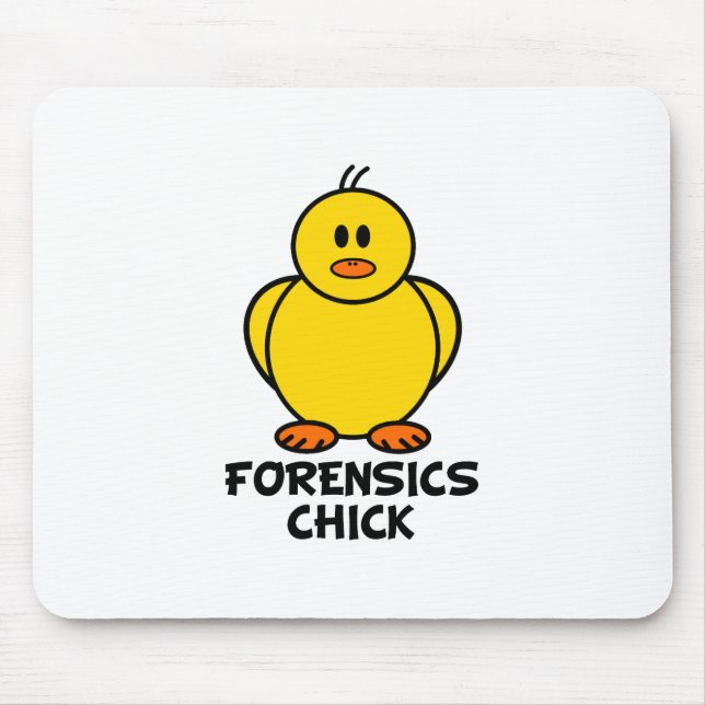 Forensics Chick Mouse Pad (Front)
