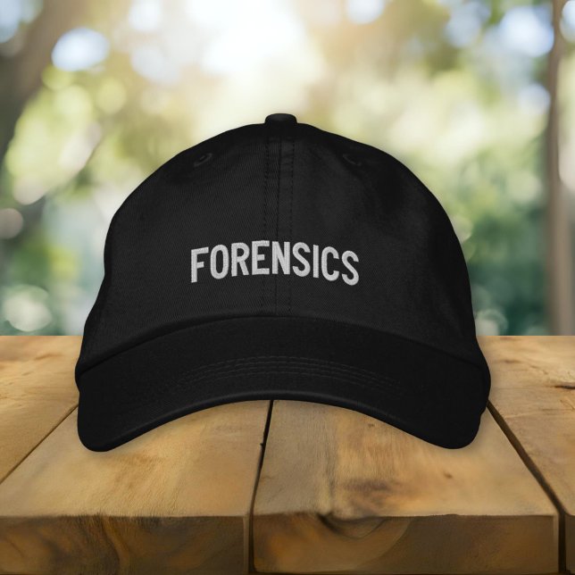 Forensics Embroidered Hat (Creator Uploaded)