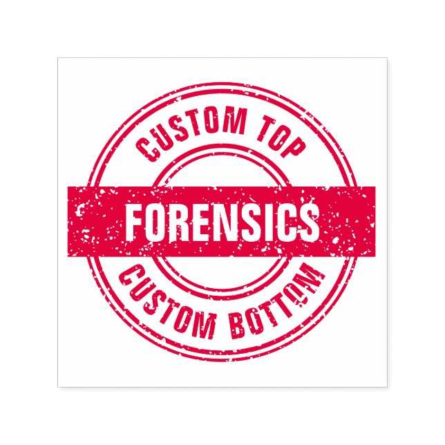 Forensics Self-inking Stamp (Design)