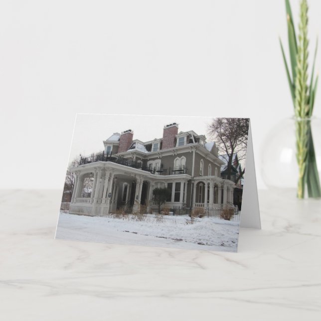 "Forepaugh's Restaurant" Christmas Card (Front)